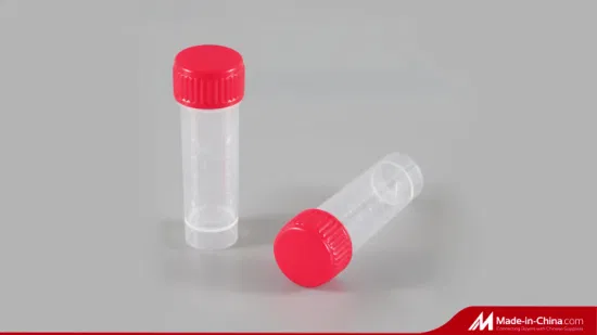 Tube à essai en plastique jetable de laboratoire de centrifugeuse en plastique PP de 15 ml 50 ml pour bouchon conique stérile Rnase et Dnase gratuit